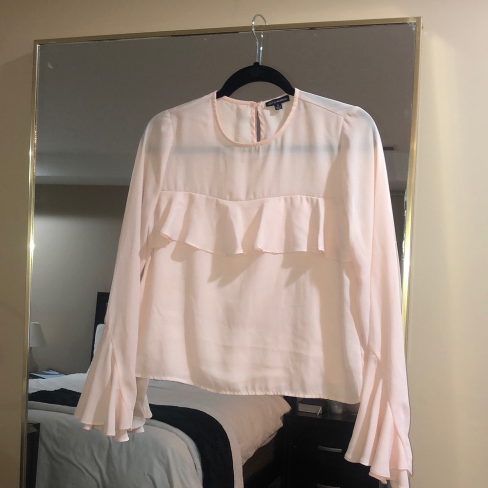 Pink blouse
